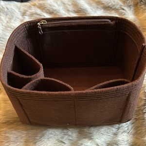 Louis Vuitton bucket bag felt liner never used